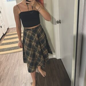 Plaid Skirt